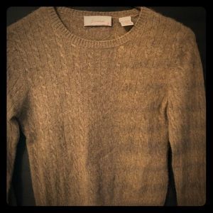 Petite women’s cashmere sweater